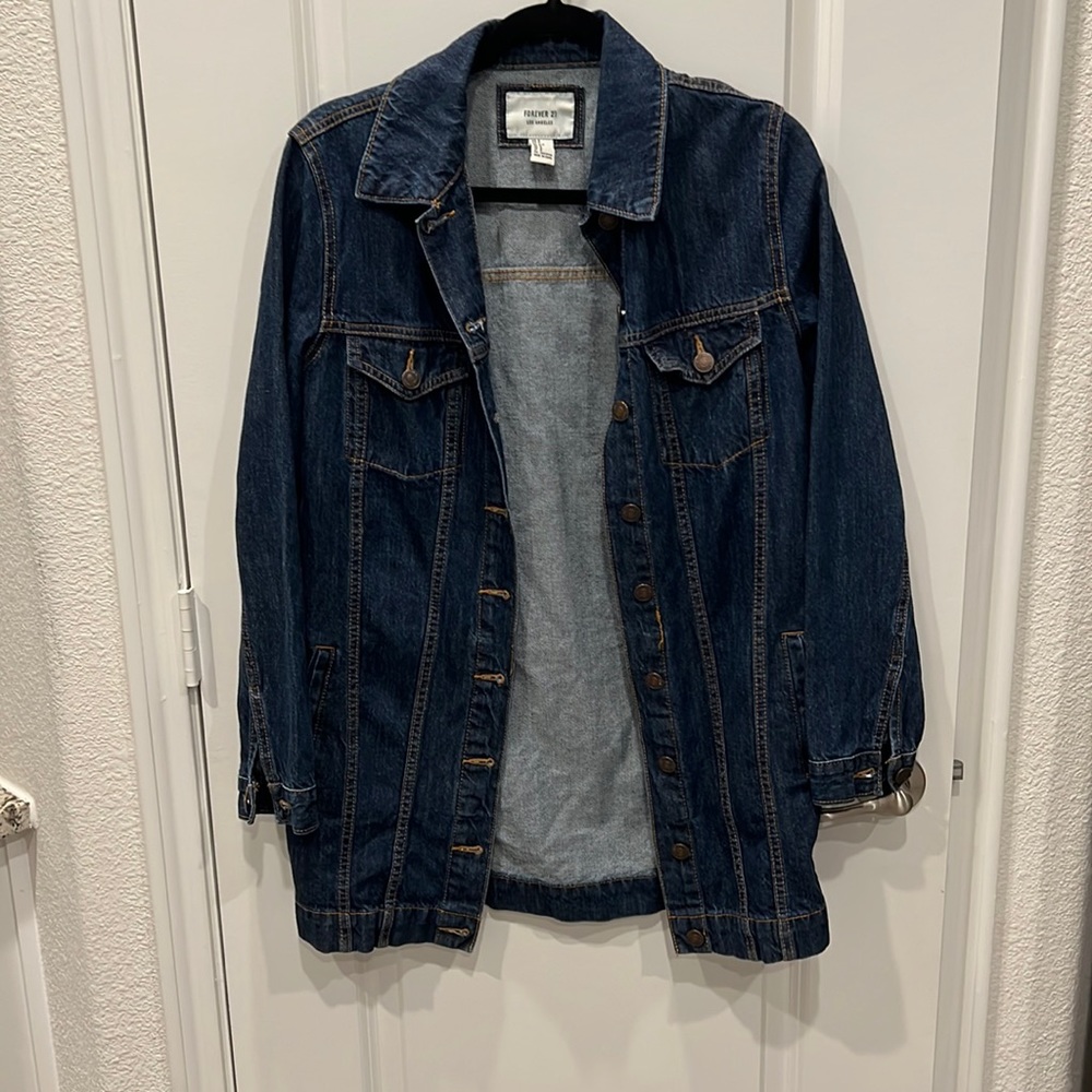 Mis Length Jean jacket